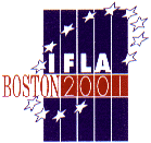 Obrzek - logo IFLA konference v Bostonu