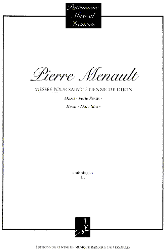 Pierre Menault, Messes pour Saint-tienne de Dijon - obrzek