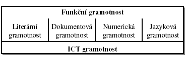 Obrzek 1: Informan gramotnost jako struktura
